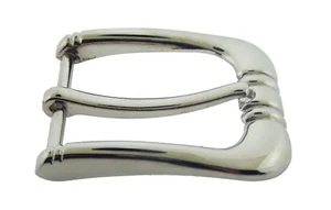 Hebillas de cinturón de pasador para hombre de 1 1/2" pulgadas 1,50" cinturón plateado de una sola punta de repuesto - Imagen 1 de 6