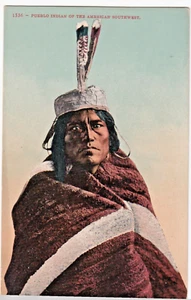 Pueblo Indian of the American Southwest—Vintage Native American Postcard - Picture 1 of 2