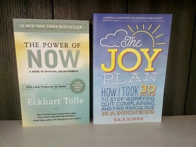 🅻🅾🆃 The Power Of Now by Eckhart Tolle, The Joy Plan by Kaia Roman - Image 1 of 3