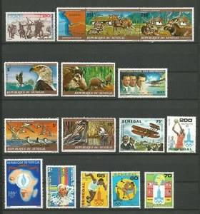 1970/80 Sénégal 32 timbres neufs sans charnière /TR423 - Imagen 1 de 2