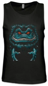 Space Monster Herren Tank Top Sie sind da Monster Halloween Horror Film Logo - Picture 1 of 1