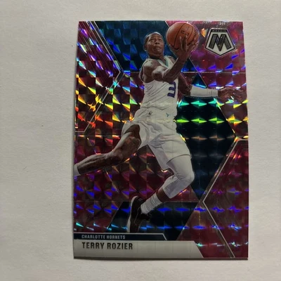 TERRY ROZIER #72 2019-20 PANINI MOSAIC HORNETS CAMO PINK - Image 1 of 2