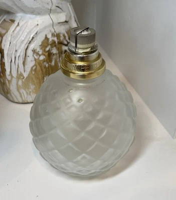 复古 Lampe Berger Paris 法国催化磨砂法兰斯灯瓶 - 5 英寸高 — 第 1/4 张图片