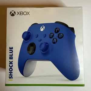 Microsoft Xbox Wireless Controller Shock Blue Factory Sealed Neu in OVP Series X|S X S - Bild 1 von 7