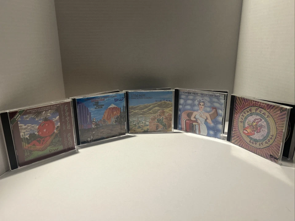 Little Feat CD Lot Of 5 Dixie Chicken Let It Roll Time Loves A Hero Live + More Foto 1 de 4