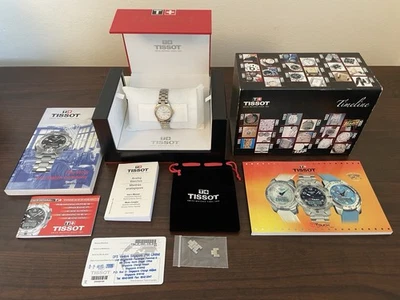 TISSOT 1853 PR 50 J326/426K Gold / Silver Quartz, Swiss Made, Fully Complete Set - Image 1 of 4