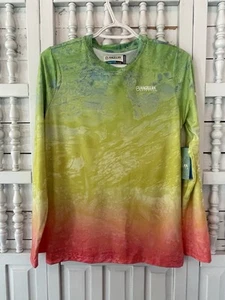 New Magellan boys size L(14-16) colorful fish gear, moisture wicking, shirt, B8 - Picture 1 of 12