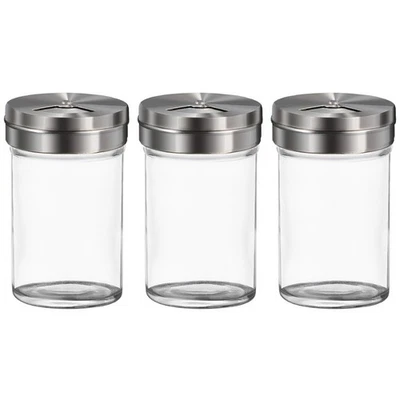  3 Pcs Contenitore Per Spezie Conservazione Delle Bottiglie Di Condimento - Immagine 1 di 4