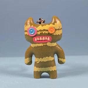 Fugglers Bag Clips - Indecisive Monster (Striped) - 6cm/2.5inch Loose - Picture 1 of 2