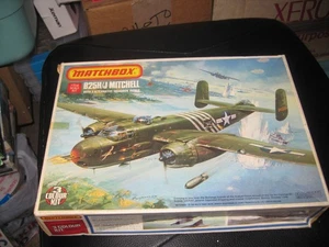 Complete in box B25H/J Mitchell by Matchbox in 1/72 Scale from 1975 - Picture 1 of 1