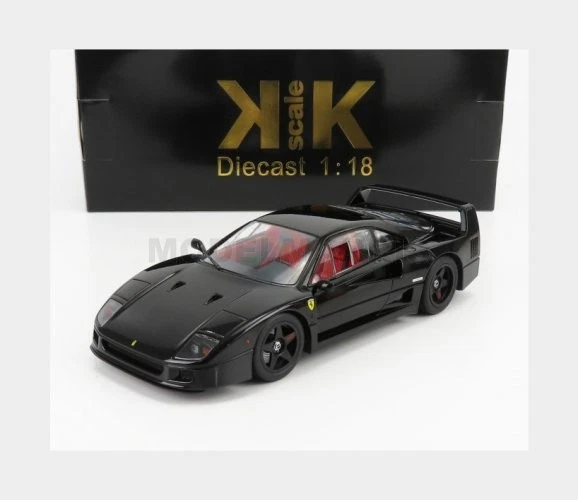 KK-SCALE KKDC180812 FERRARI - F40 LÉGER 1990 - NOIR 1/18