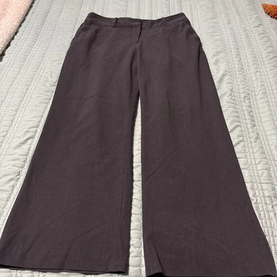 Liz Claiborne 10 Petite Charcoal Gray Dress Slacks Business Wear Gently Worn - Image 1 of 4