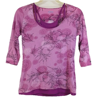 Columbia 2 Piezas Top + Tank Rosa Púrpura Mujer L AL6106 Foto 1 de 4