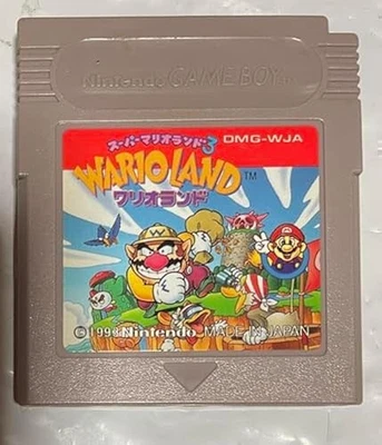 Nintendo Super Mario Land 3 Wario Land DMG-WJA - Image 1 of 2