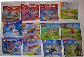 Lot of 12  New Sealed LEGO CREATOR Polybags