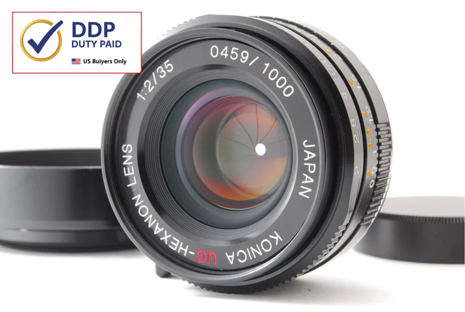 [TOP MINT] Konica UC-Hexanon 35mm F2 LTM Leica Mount MF do JAPÃO - Imagem 1 de 4