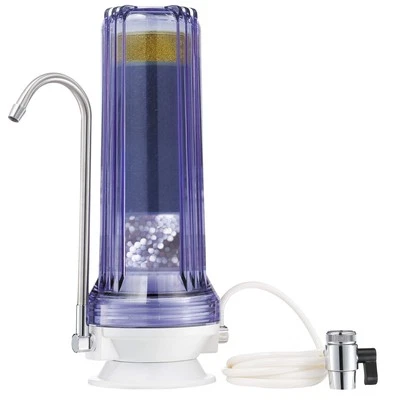 Countertop Water Filter System - 8 Stage Alkaline w/Faucet - Over The Counter... - Image 1 of 4