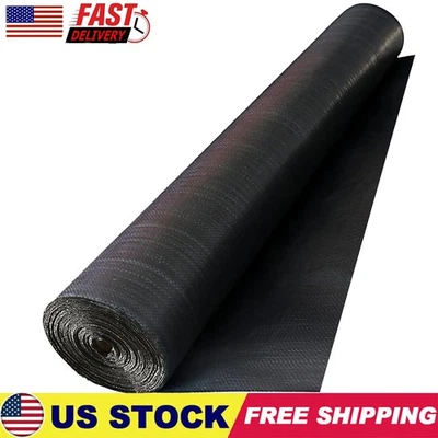 Driveway Fabric, 13x108ft Commercial Grade Landscape Fabric 13FTx108FT-5.8OZ - Image 1 of 4