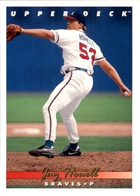 1993 Upper Deck GOLD HOLOGRAM #731 Jay Howell ATLANTA BRAVES - Image 1 of 2