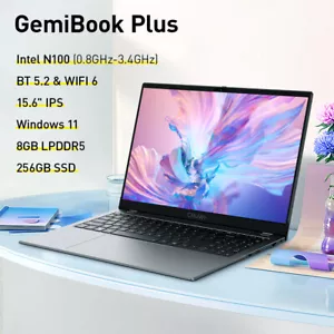 CHUWI 15.6in Laptop GemiBook Plus NOTEBOOK COMPUTER Intel N100 8GB 256GB WIN 11 - Picture 1 of 10