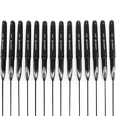 Uni-Ball Luft Micro Tintenroller Stifte - Liquid Tinte - 0.5mm Spitze - Schwarz - Bild 1 von 3