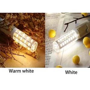 G9 Home LED Warm/Cold/Daily Light Bulbs Home Office/Study Living Room AC100-240V - Picture 1 of 11