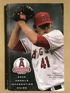 2008 Anaheim Angels Media Guides Baseball - Picture 1 of 1