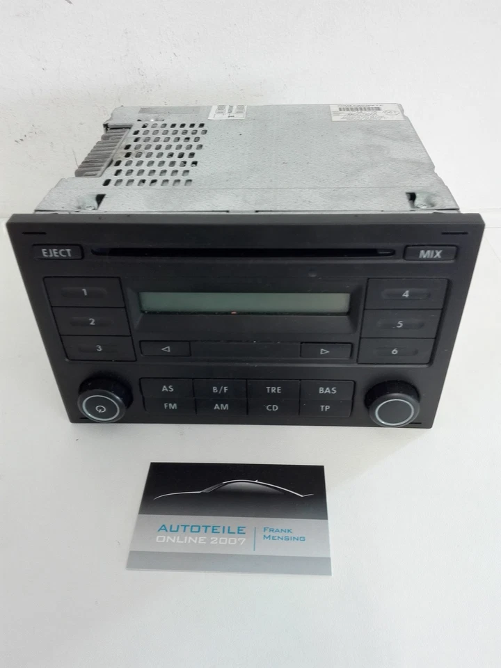 VW Polo 9N RCD200 Autoradio Radio CD Player Audio 6Q0035152B - Bild 1 von 1