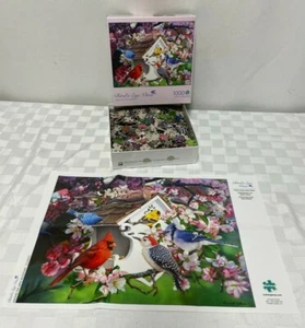 Birds Eye View Among The Apple Blossoms 1000 Piece Jigsaw Puzzle - Picture 1 of 7