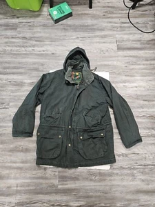 Gap Vintage Sporting Life Green Parka Jacket Barn Chore Jacket Men's Size S - Picture 1 of 5