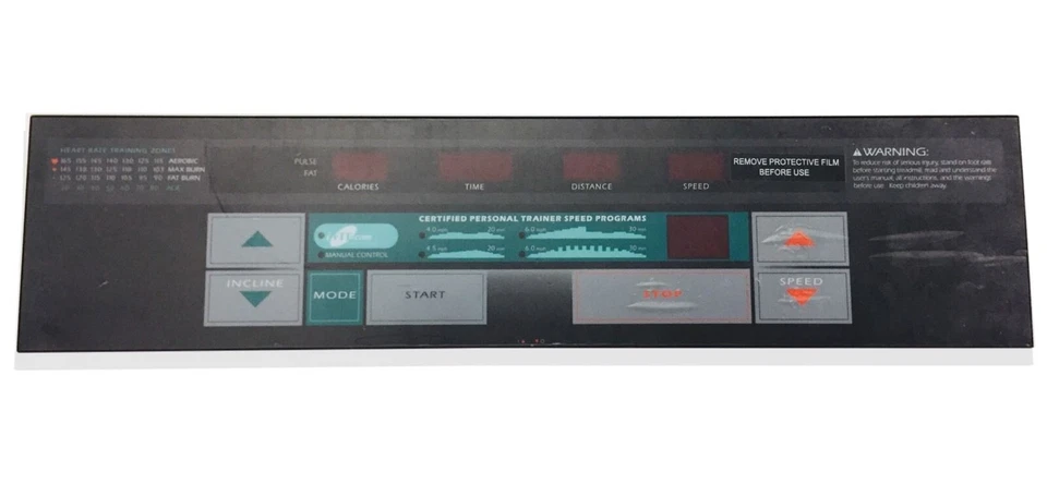 Painel de console Weslo Lifestyler Image esteira display etim3952s - Imagem 1 de 3