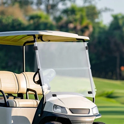 Parabrisas Transparente Coche De Golf EZGO TXT 2014+ Con Alta Resistencia - Imagen 1 de 4