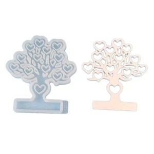 Heart Tree Silicones Molds Tealight Holder Molds for Baking Chocolate - Picture 1 of 8