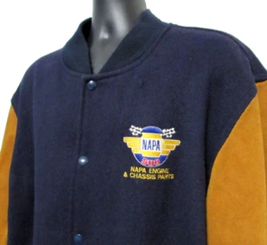 Vintage Kaye Sportswear Varsity Jacke Herren Large Wolle Wildleder Eröffnungsrennen 1995 USA - Bild 1 von 18