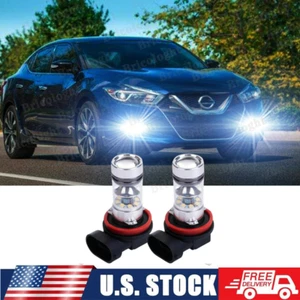 For Nissan Maxima Altima Rogue Pathfinder Fog Light 6000K White LED Bulbs - Bild 1 von 10