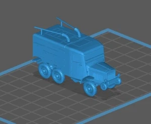 HO Scale/1:87th Resin WW2 French Laffly S20 PC Radio Truck - Picture 1 of 1
