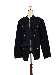 Tripp NYC Daang Goodman Mens MD Military Style Dress Coat Men’s Large - Picture 1 of 15