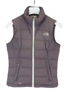 The North Face 700 Weste Damen XS Reißverschluss mit Daunen Gefüllt Gesteppt - Bild 1 von 15