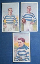 J.J. Schuh 1920 Australian Footballers; 3 x Geelong cards better grade