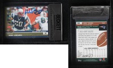 2008 Topps Stadium Club Photographer's Proof Gold /50 Mike Vrabel #84 Auto