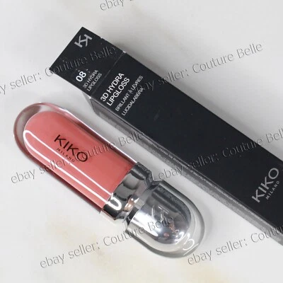 Brillo de labios Italia Milano 3D Hydra en 08 PANDRO DE ROSA NATURAL Brillo de labios Nuevo con caja Foto 1 de 4