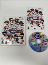 MLB Power Pros 2008 Nintendo Wii Complete CIB Baseball Konami E Kids