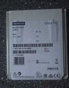 Siemens 6ES7954-8LC03-0AA0 4MB Memory Card MMC - Picture 1 of 2
