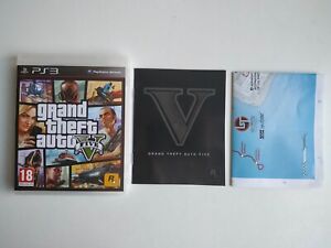 Grand Theft Auto GTA 5 (V) Five Complet + Carte sur Playstation 3 PS3 !!!!