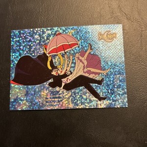 Jb5a Sailor Moon 1997 Dart Prismatic #35 Sailor Says