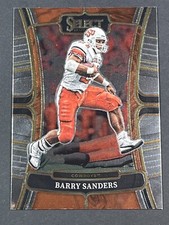 BARRY SANDERS, 2023 Panini Select, Silver, DETROIT LIONS, #79