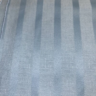 Tela a rayas azules tono sobre tono 48 x 49 Foto 1 de 4