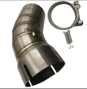 Exhaust End Can Silencer Link Pipe For BMW R Nine T R9t Rninet R1200gs Slip On - Picture 1 of 4