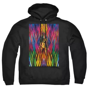 Wonder Woman 1984 "WW84 Poster" Pullover Hoodie, Sweatshirt or Long Sleeve Tee - Picture 1 of 10