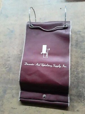 Huge Vintage Salesman Fabric Sample Book with Large Pages of Material Samples   - Image 1 of 4